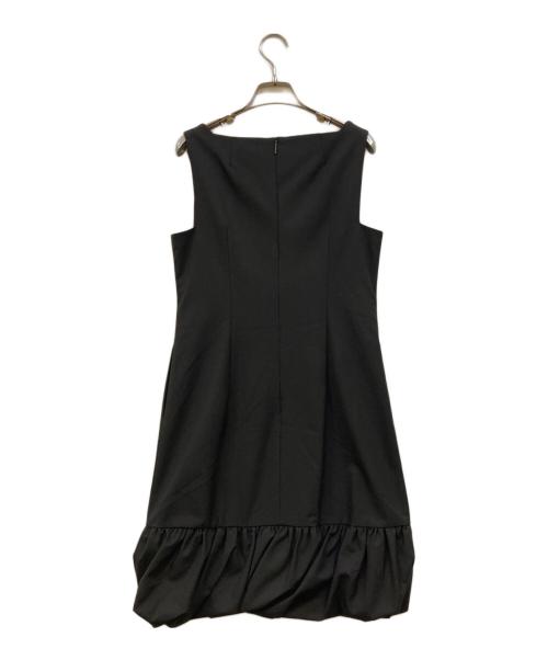 Rene（ルネ）Rene (ルネ) ノースリーブバルーンワンピース ブラウン サイズ:36の古着・服飾アイテム