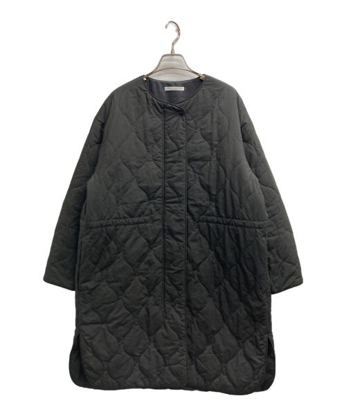 BEAUTY&YOUTH（ビューティーアンドユース）BEAUTY&YOUTH (ビューティーアンドユース) キルティングノーカラーコート ブラック サイズ:Sの古着・服飾アイテム