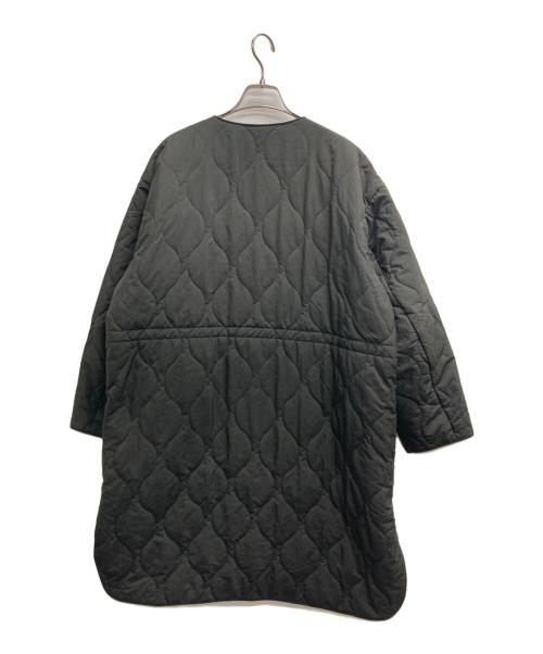 BEAUTY&YOUTH（ビューティーアンドユース）BEAUTY&YOUTH (ビューティーアンドユース) キルティングノーカラーコート ブラック サイズ:Sの古着・服飾アイテム