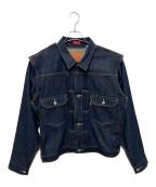 LEVI'S×UNDERCOVERリーバイス×アンダーカバー）の古着「コンバーチブルトラッカージャケット」｜インディゴ