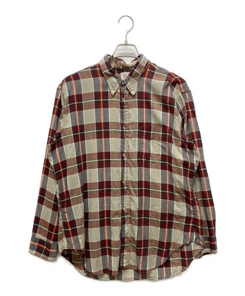 ARROW（アロー）ARROW (アロー) 60sヴィンテージチェックシャツ レッド サイズ:XLの古着・服飾アイテム