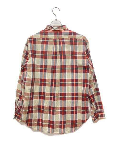 ARROW（アロー）ARROW (アロー) 60sヴィンテージチェックシャツ レッド サイズ:XLの古着・服飾アイテム