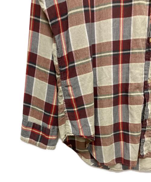 ARROW（アロー）ARROW (アロー) 60sヴィンテージチェックシャツ レッド サイズ:XLの古着・服飾アイテム