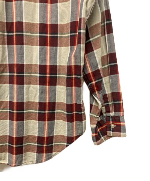 ARROW（アロー）ARROW (アロー) 60sヴィンテージチェックシャツ レッド サイズ:XLの古着・服飾アイテム