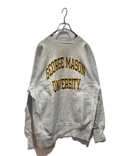 Champion REVERSE WEAVE（チャンピオン リバース ウィーブ）Champion REVERSE WEAVE (チャンピオン リバース ウィーブ) クルーネックスウェット グレー サイズ:Lの古着・服飾アイテム