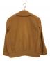 Yves Saint Laurent (イヴサンローラン) 金釦ショート丈Pコート ブラウン サイズ:M：14000円
