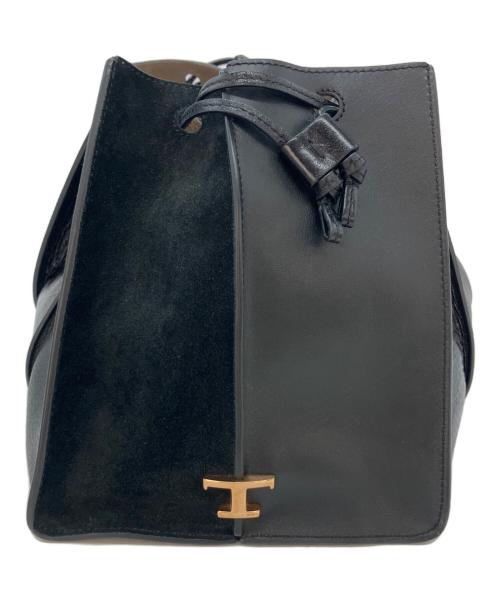 TOD'S（トッズ）TOD'S (トッズ) 3WAY Timeless ショルダーバッグ ブラックの古着・服飾アイテム