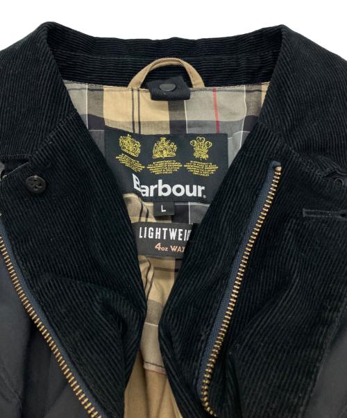 Barbour（バブアー）Barbour (バブアー) LIGHTWEIGHT SANDER WAX JAKET ブラック サイズ:Lの古着・服飾アイテム
