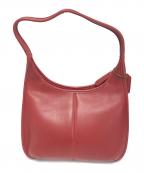 COACHコーチ）の古着「ワンショルダーバッグ」｜レッド