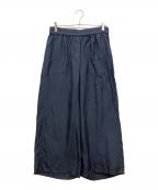 theoryセオリー）の古着「Mod Silk Twill Pull On Pant」｜ネイビー