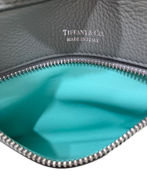 TIFFANY & Co.（ティファニー）TIFFANY & Co. (ティファニー) ロゴショルダーバッグ グレーの古着・服飾アイテム