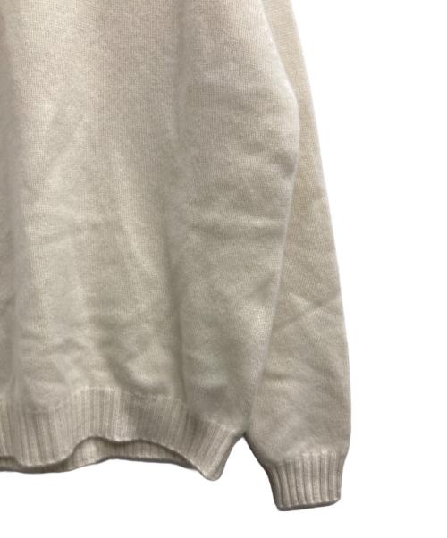 cash & barba（キャッシュアンドバルバ）cash & barba (キャッシュアンドバルバ) カシミヤタートルネックニット ホワイト サイズ:１の古着・服飾アイテム