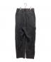PWA (プア) Linen Mix Denim Trousers ブラック サイズ:L：8000円