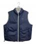 SEDAN ALL-PURPOSE（セダンオールパーパス）の古着「Reversible Down Vest リバーシブルダウンベスト　アウター　ライトアウター」｜グレー×ネイビー