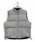 SEDAN ALL-PURPOSE (セダンオールパーパス) Reversible Down Vest リバーシブルダウンベスト　アウター　ライトアウター グレー×ネイビー サイズ:L：13000円