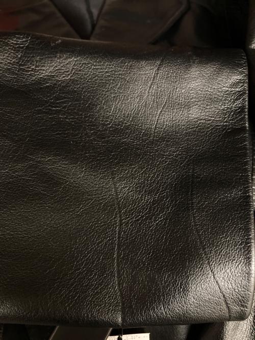 BALMAIN（バルマン）BALMAIN (バルマン) ラムレザージャケット ブラック サイズ:50の古着・服飾アイテム