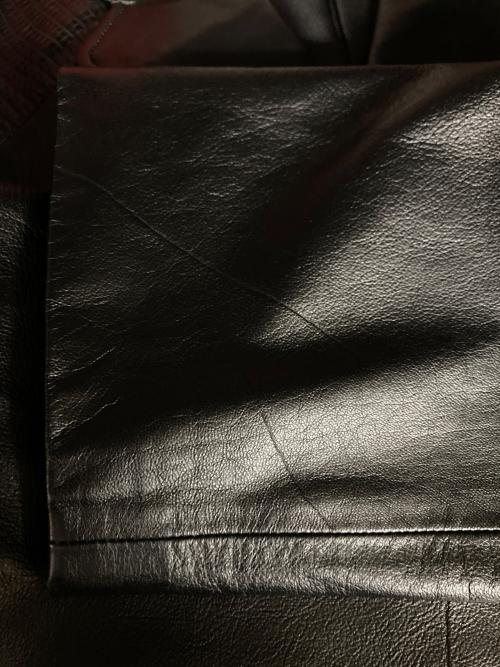 BALMAIN（バルマン）BALMAIN (バルマン) ラムレザージャケット ブラック サイズ:50の古着・服飾アイテム