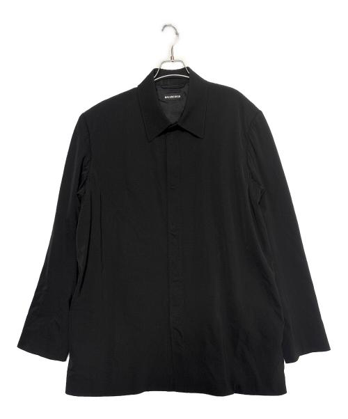 BALENCIAGA（バレンシアガ）BALENCIAGA (バレンシアガ) Tailored Shirt Jacket ブラック サイズ:46の古着・服飾アイテム