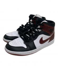 NIKE（ナイキ）の古着「Air Jordan 1 mid SE（エア　ジョーダン　１　エスイー）」｜ブラウン