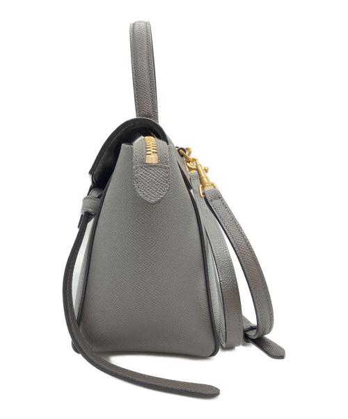 CELINE（セリーヌ）CELINE (セリーヌ) 2WAYショルダーバッグ グレーの古着・服飾アイテム