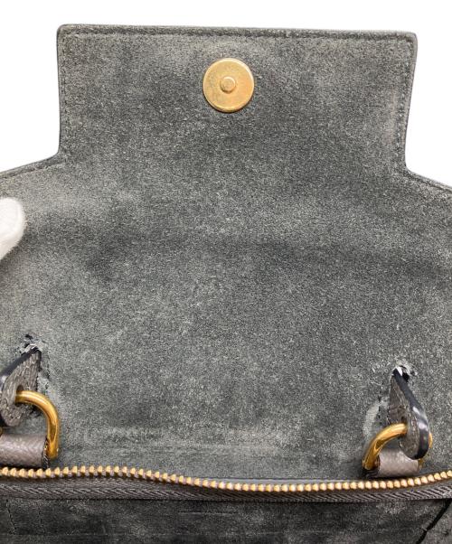 CELINE（セリーヌ）CELINE (セリーヌ) 2WAYショルダーバッグ グレーの古着・服飾アイテム