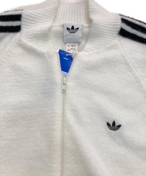 adidas Originals（アディダスオリジナル）adidas originals (アディダスオリジナル) SST トラックトップ ニット ホワイト サイズ:XL 未使用品の古着・服飾アイテム