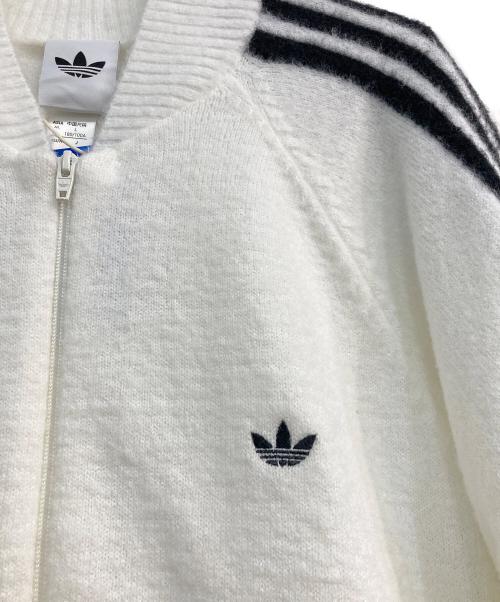 adidas Originals（アディダスオリジナル）adidas originals (アディダスオリジナル) SST トラックトップ ニット ホワイト サイズ:XL 未使用品の古着・服飾アイテム