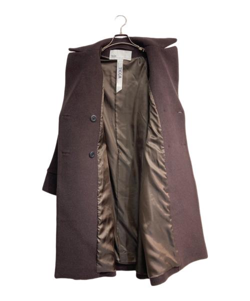 ticca（ティッカ）TICCA (ティッカ) テントコート ブラウン サイズ:Freeの古着・服飾アイテム