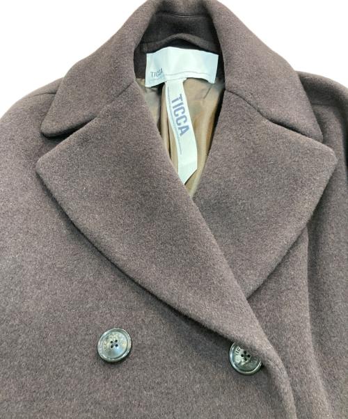 ticca（ティッカ）TICCA (ティッカ) テントコート ブラウン サイズ:Freeの古着・服飾アイテム