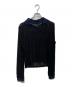 SIMONE WILD（シモーネワイルド）の古着「LACE TRIKOT L/S」｜ブラック