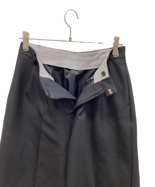 CITYSHOP（シティショップ）CITYSHOP (シティショップ) TACK HALF PANTS　タックハーフパンツ ブラック サイズ:38の古着・服飾アイテム