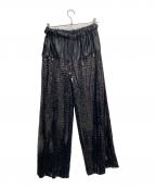 TOIT VOLANTトイット ヴォラント）の古着「別注 SEQUENCE パンツ」｜ブラック
