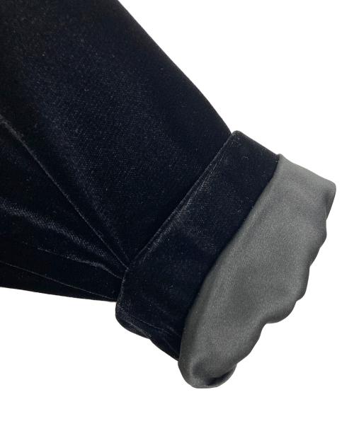 CITYSHOP（シティショップ）CITYSHOP (シティショップ) THE MOOD VELVET ジャケット　ザ ムード ベルベット　アウター　ライトアウター　セレモニー ブラック サイズ:38の古着・服飾アイテム