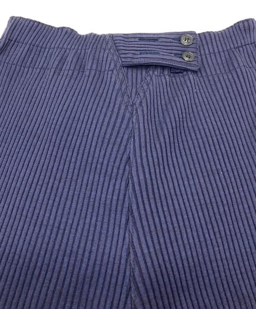 SEEALL（シーオール）SEEALL (シーオール) RIB パンツ　日本製 ネイビー サイズ:Sの古着・服飾アイテム