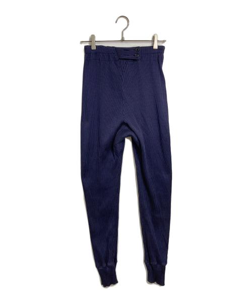SEEALL（シーオール）SEEALL (シーオール) RIB パンツ　日本製 ネイビー サイズ:Sの古着・服飾アイテム