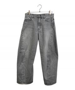 中古・古着通販】Lig. (リグドット) wide denim デニムワイドパンツ