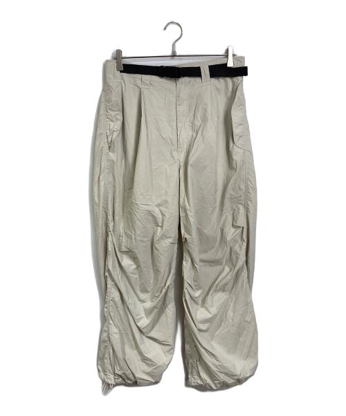 Marmot Capital（マーモット キャピタル）MARMOT CAPITAL (マーモット キャピタル) PERTEX PARATROOPER PANTS パラシュートパンツ　ナイロンパンツ ベージュ サイズ:Lの古着・服飾アイテム