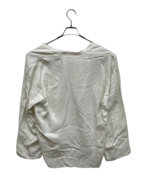 CITYSHOP（シティショップ）CITYSHOP (シティショップ) DRAPE NECKカットソー アイボリー サイズ:FREEの古着・服飾アイテム