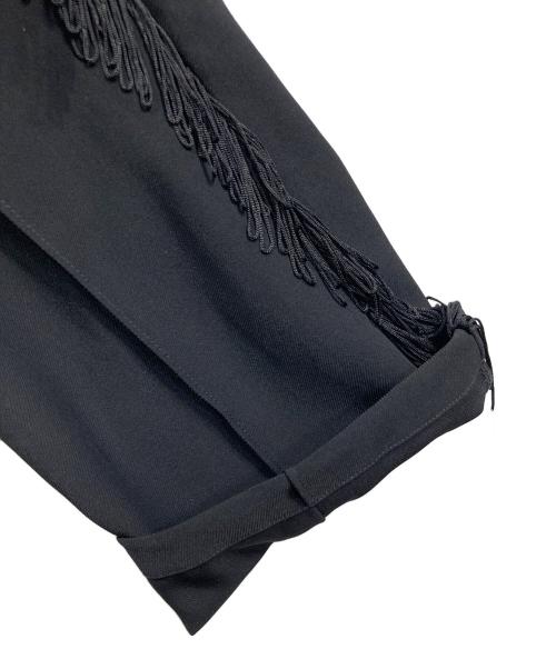 Needles（ニードルズ）Needles (ニードルズ) CITYSHOP (シティショップ) フリンジジャンプスーツ　オールインワン　つなぎ　日本製 ブラック サイズ:Sの古着・服飾アイテム