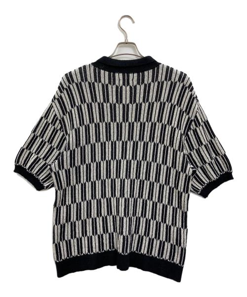 Needles（ニードルズ）Needles (ニードルズ) POLO SWEATER - ARROW ブラック×ホワイト サイズ:Mの古着・服飾アイテム