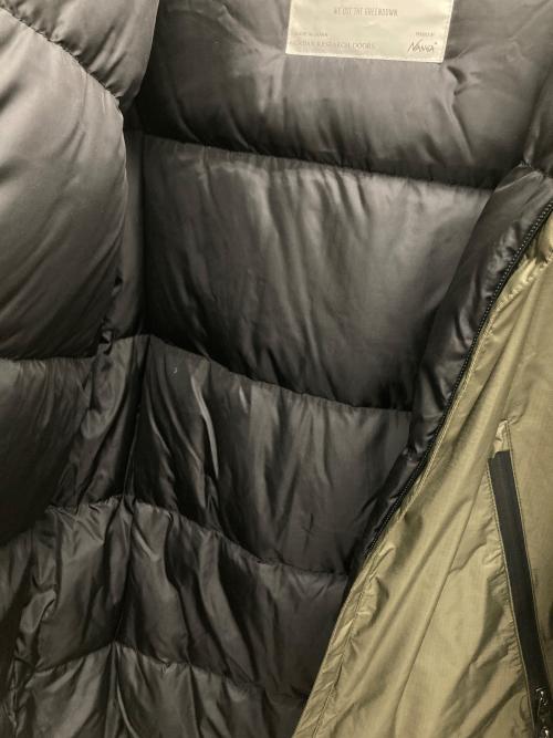 NANGA（ナンガ）NANGA (ナンガ) URBAN RESEARCH DOORS (アーバンリサーチドアーズ) BRISTY ダウンジャケット（ブリスティ　ダウン　ジャケット） カーキ サイズ:40の古着・服飾アイテム