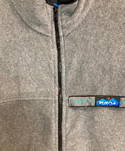 KAVU（カブー）KAVU (カブー) フリースジャケット グレー サイズ:Mの古着・服飾アイテム