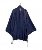 SOU・SOUソウソウ）の古着「ウール羽織カーディガン」｜ネイビー