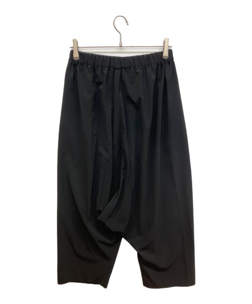 mizuiro-ind（ミズイロインド）mizuiro-ind (ミズイロインド) サルエルパンツ　イージーパンツ ブラック サイズ:2の古着・服飾アイテム