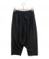 mizuiro-ind (ミズイロインド) サルエルパンツ　イージーパンツ ブラック サイズ:2：6000円