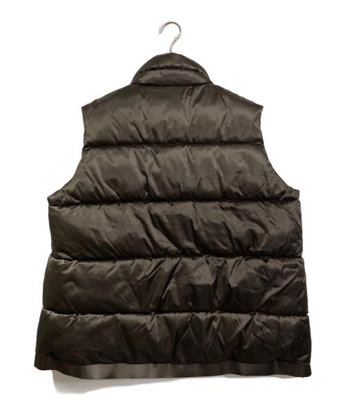 LAYAS（レイヤーズ）LAYAS (レイヤーズ) 中綿ベスト　ゆったり　ビックシルエット ブラウン サイズ:FREEの古着・服飾アイテム