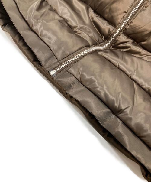 LAYAS（レイヤーズ）LAYAS (レイヤーズ) 中綿ベスト　ゆったり　ビックシルエット ブラウン サイズ:FREEの古着・服飾アイテム