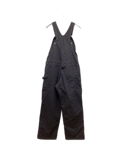 CarHartt（カーハート）CarHartt (カーハート) ダブルニーダックオーバーオール ブラック サイズ:32×30の古着・服飾アイテム