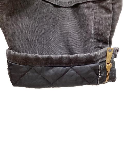 CarHartt（カーハート）CarHartt (カーハート) ダブルニーダックオーバーオール ブラック サイズ:32×30の古着・服飾アイテム