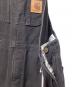 中古・古着 CarHartt (カーハート) ダブルニーダックオーバーオール ブラック サイズ:32×30：8000円